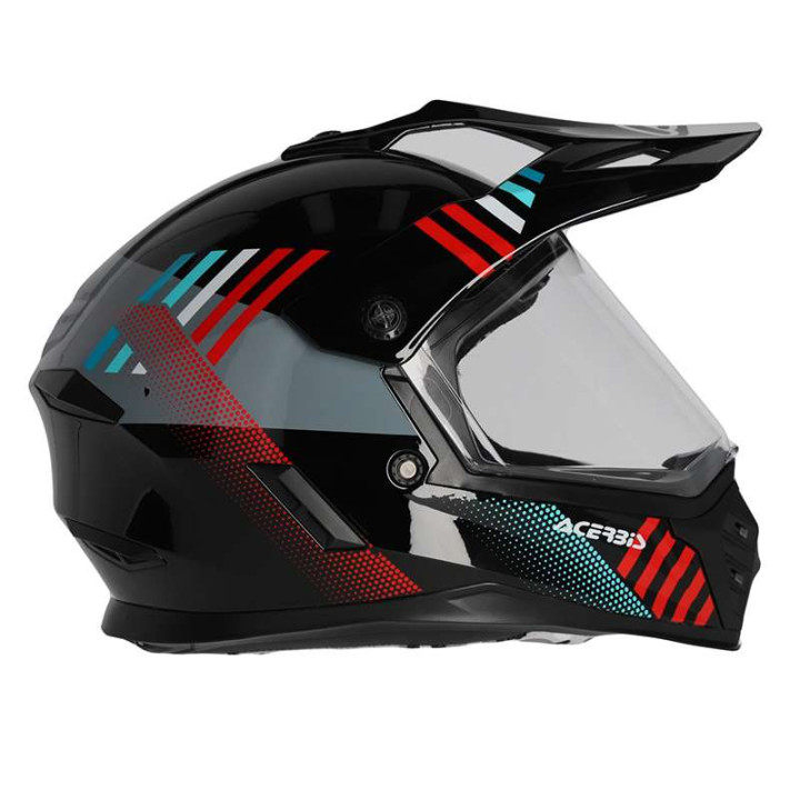 Casque moto enfant Acerbis RIDER JUNIOR 22.06 NOIR/ROUGE