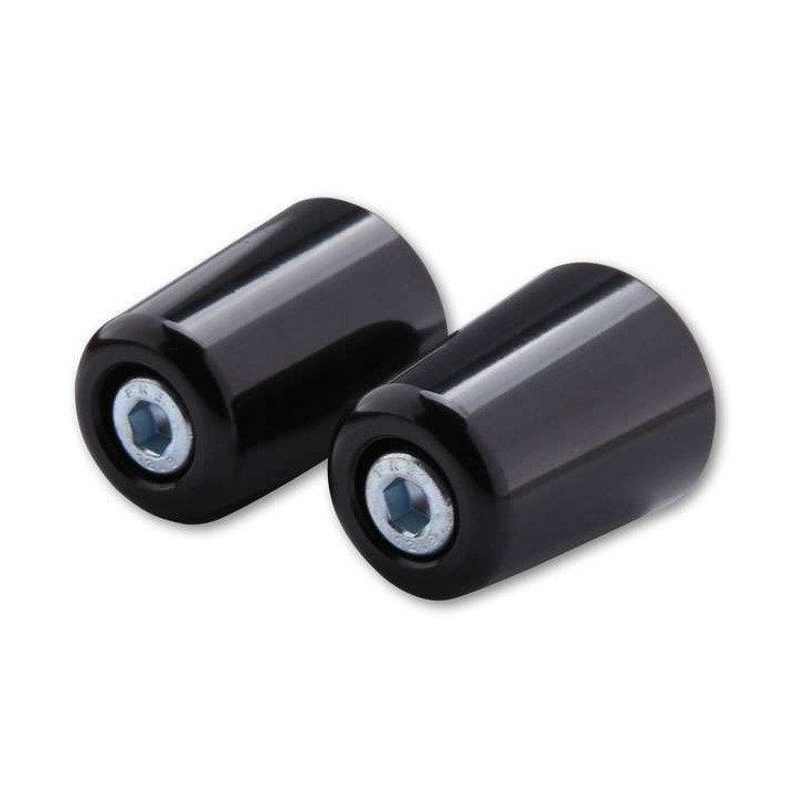 Black handlebar ends SHIN YO KAWASAKI