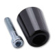 Black handlebar ends SHIN YO KAWASAKI