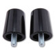 Black handlebar ends SHIN YO KAWASAKI