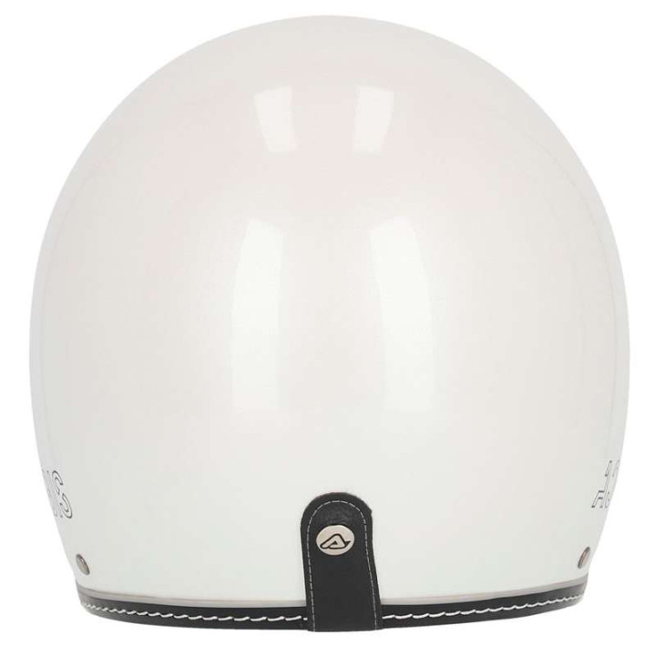 Casque moto jet Acerbis SKODELA 22.06 BLANC