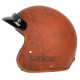 Casque moto jet Acerbis SKODELA 22.06 MARRON