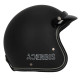 Casque moto jet Acerbis SKODELA 22.06 NOIR