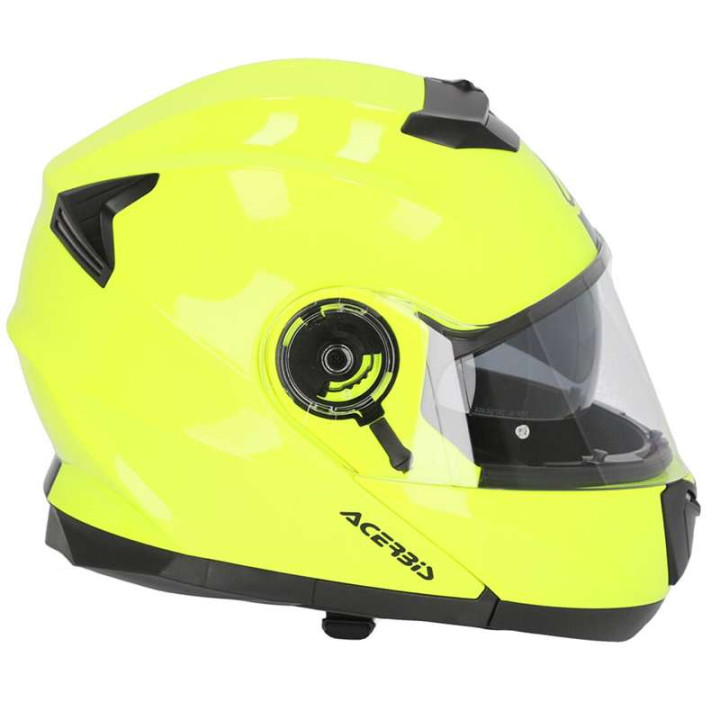 Casque moto modulable Acerbis SEREL 22.06 JAUNE