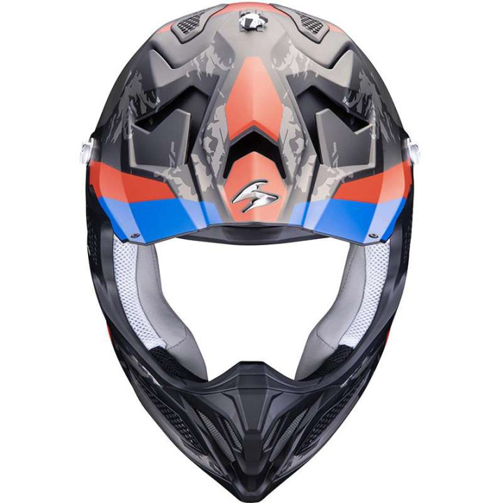 Casque cross Scorpion VX-22 AIR CX NOIR/BLEU/ROUGE