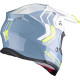Casque cross Scorpion VX-16 EVO AIR FUSION Bleu / Blanc / Jaune