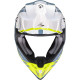 Casque cross Scorpion VX-16 EVO AIR FUSION Bleu / Blanc / Jaune