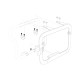 SW-Motech adapter kit for genuine BMW side brackets