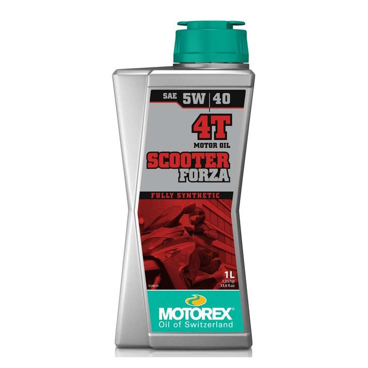 Huile moteur Motorex Scooter Forza 4T 5w40 1 litre