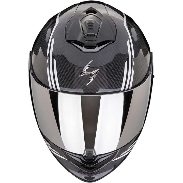 Scorpion EXO-1400 EVO II CARBON AIR REIKA BLACK/BLACK Helmet