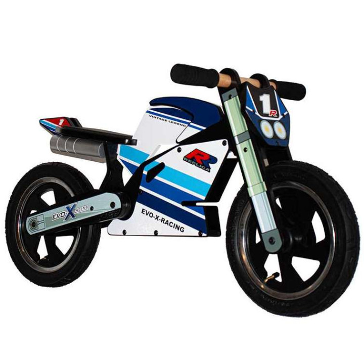 Draisienne Kiddimoto SUPERBIKE BLEU