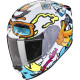 Casque enfant Scorpion EXO-JNR AIR FUN BLANC/BLEU