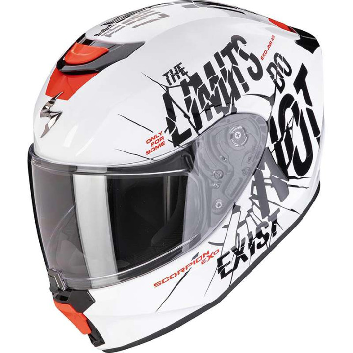 Casque enfant Scorpion EXO-JNR AIR BOUM BLANC/NOIR