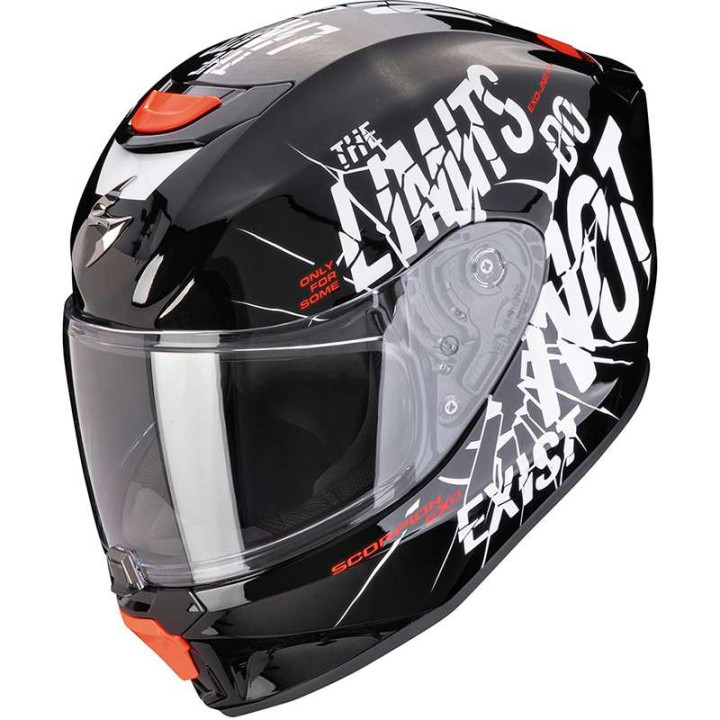 Casque enfant Scorpion EXO-JNR AIR BOUM NOIR/BLANC