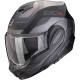 Casque moto modulable Scorpion EXO-TECH EVO PRO COMMUTA NOIR MAT/ARGENT