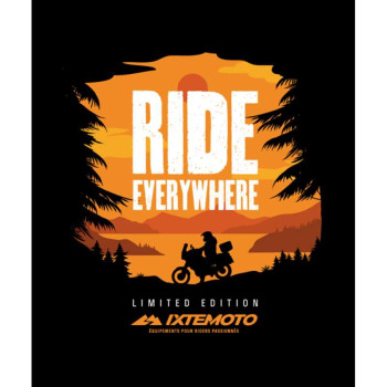 Tee-shirt IXTEM MOTO Ride Everywhere Limited Edition