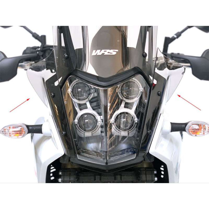 Déflecteurs latéraux Augmentés WRS (YA018) YAMAHA TÉNÉRÉ 700