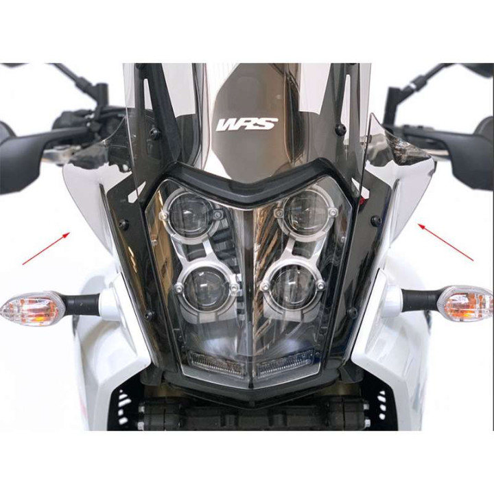 Déflecteurs latéraux Augmentés WRS (YA018) YAMAHA TÉNÉRÉ 700