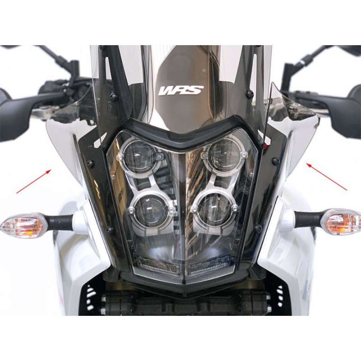 Déflecteurs latéraux Augmentés WRS (YA018) YAMAHA TÉNÉRÉ 700