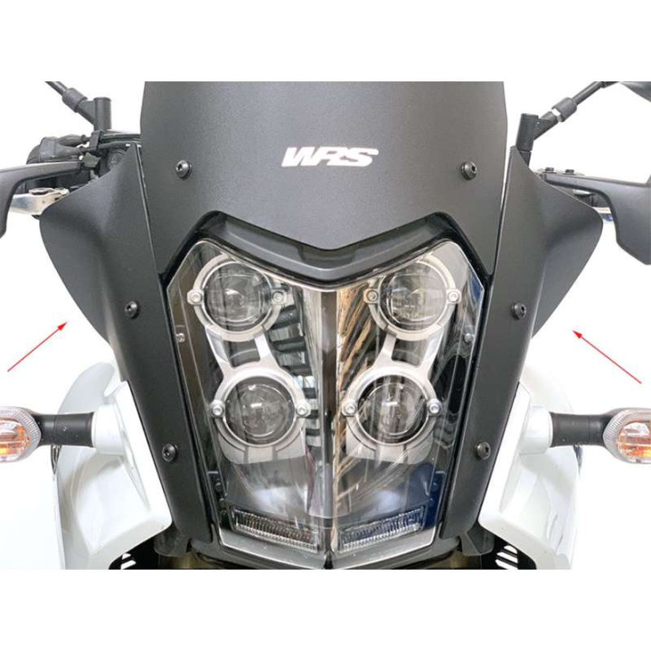 Déflecteurs latéraux Augmentés WRS (YA018) YAMAHA TÉNÉRÉ 700