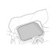 Puig speedo cover (21743W) YAMAHA MT-07