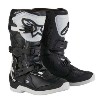 Bottes cross enfant Alpinestars TECH 3S YOUTH Noir/Blanc Bottes cross enfant Alpinestars TECH 3S YOUTH Noir/Blanc