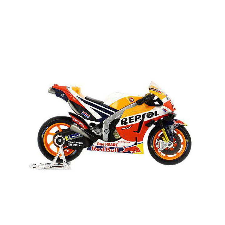 Miniature Moto Maisto Honda REPSOL RC213V MARQUEZ 93 2021 1:18