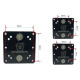 Support alu barre 12mm pour GPS/téléphone/tablette