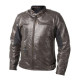 HELITE ROADSTER 2 Airbag leather jacket Brown