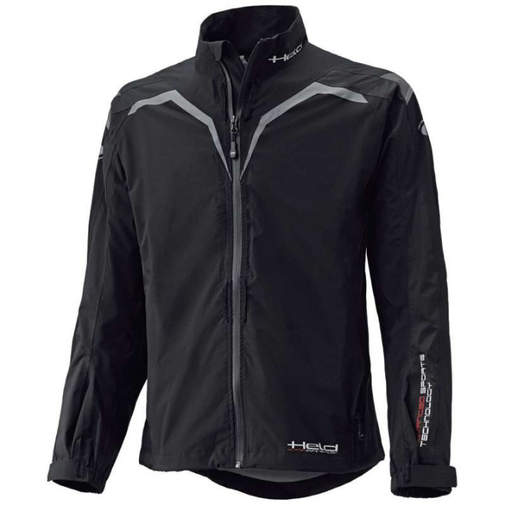 Motorcycle rain jacket Held RAINBLOCK TOP Black