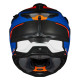 Casque moto Nexx X.WED3 KEYO CARBON Bleu / Rouge