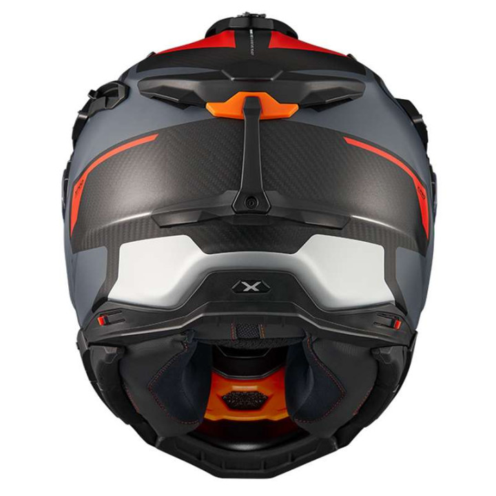 Nexx X.WED3 KEYO CARBON motorcycle helmet Grey / Red