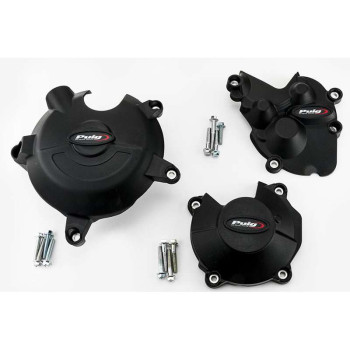 Couvre-carters droit et gauche Puig Championship (21513N) Kawasaki ZX-6R