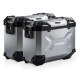 SW-Motech TraX ADVENTURE 2x45L BMW R1300GS aluminum suitcase kit