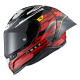 Nexx X.R3R GLITCH RACER motorcycle helmet Red / White