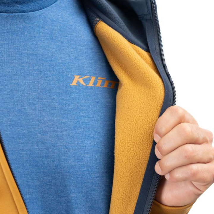 Gilet Klim STEALTH - Golden Brown-Dress Blue