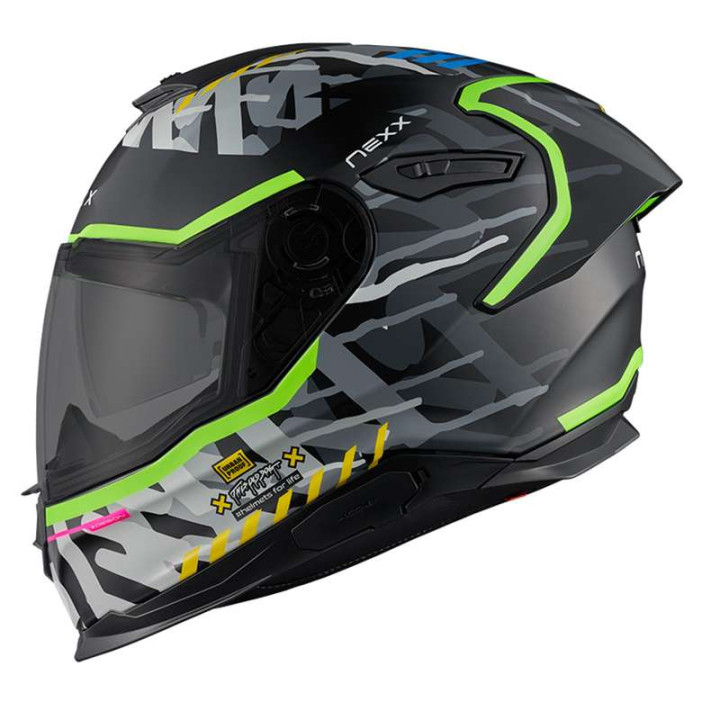 Casque moto Nexx Y.100R URBANGRAM Noir