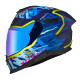 Casque moto Nexx Y.100R URBANGRAM Bleu
