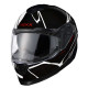 Casque moto Nexx Y.100 B-SIDE NOIR/BLANC