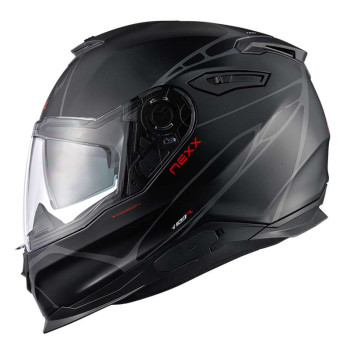 Casque moto Nexx Y.100 B-SIDE NOIR/GRIS