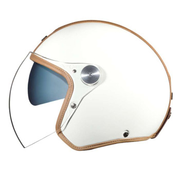 Casque moto Nexx X.G30 GROOVY BLANC