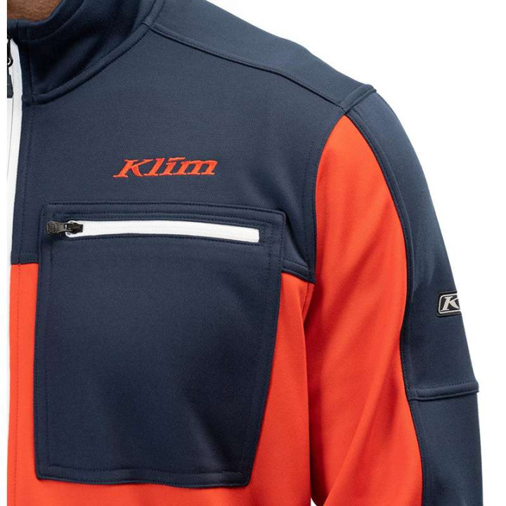 Gilet Klim GLACIER Rouge / Bleu