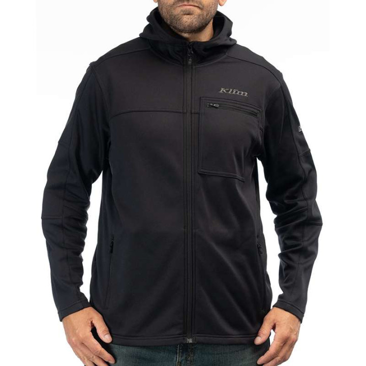 Klim GLACIER HOODIE Vest Black