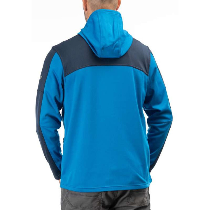 Gilet Klim GLACIER HOODIE Bleu