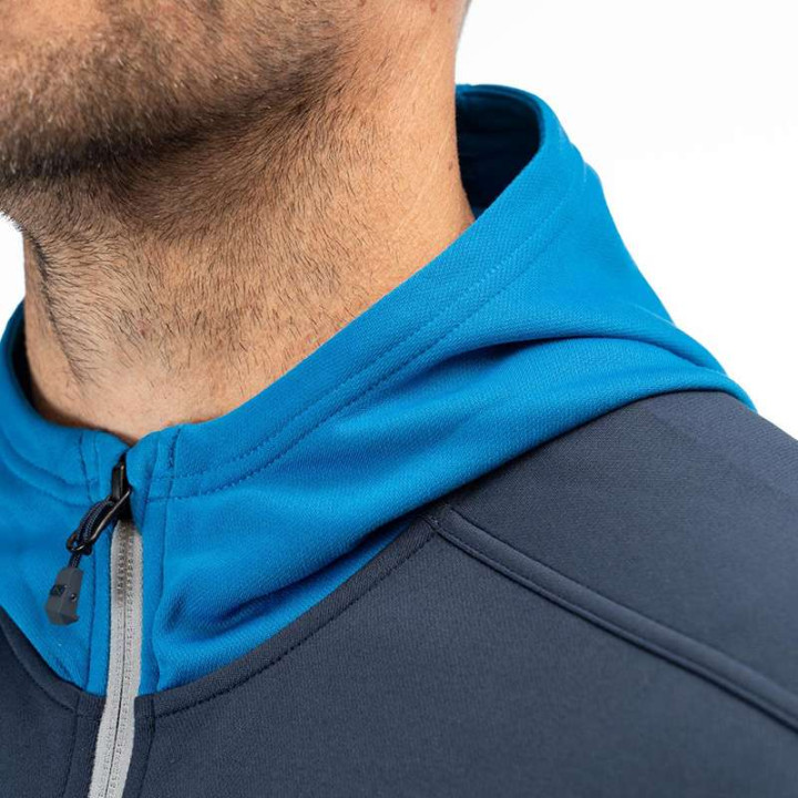 Gilet Klim GLACIER HOODIE Bleu
