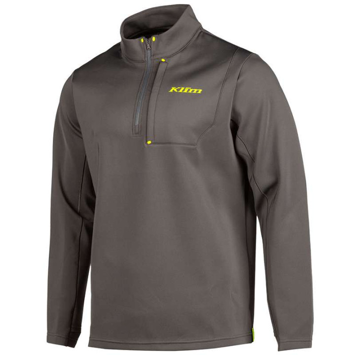 Pullover KLIM DEFENDER 1/4 zip Grey
