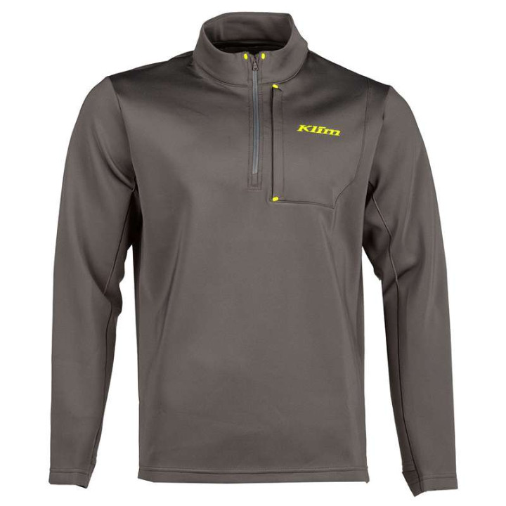 Pullover KLIM DEFENDER 1/4 zip Grey