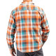 KLIM ALDERSON MIDWEIGHT FLANNEL Shirt Red/Orange 