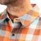 KLIM ALDERSON MIDWEIGHT FLANNEL Shirt Red/Orange 