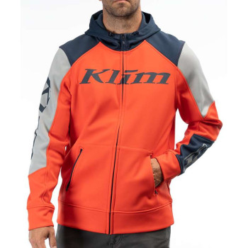 Gilet Klim STEALTH - Fiery Red-Dress Blue